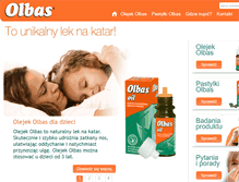 Tablet Screenshot of olbas.pl